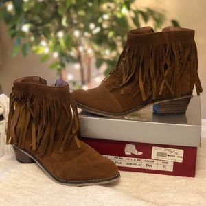 Fringe Bootie